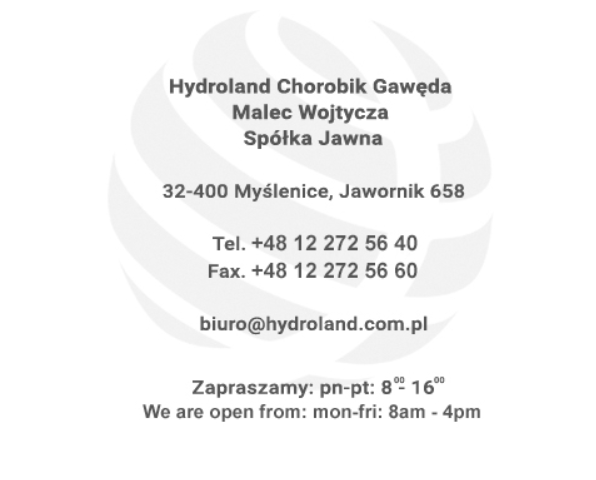 Hydroland contact
