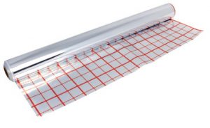 Insulating foil, radiator reflector screen